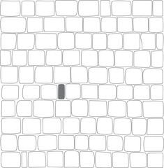 seamless brickwall pattern with squares
