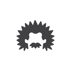 Genius scientist vector icon