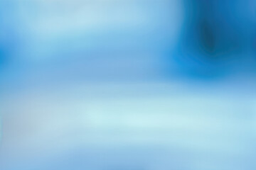 Obraz premium Abstract Luxury blue gradient wall and empty studio room background Generative AI