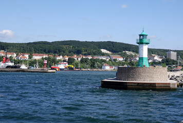 Fototapeta premium Hafen von Sassnitz auf Rügen