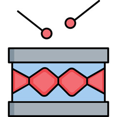 Eighth note vector icon easily modify

