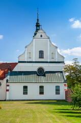 Fototapeta premium Basilica of the Blessed Virgin Mary Immaculate conceived in Gorka Klasztorna, Greater Poland Voivodeship, Poland
