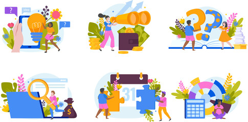 Decision Searching Compositions Set