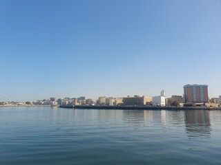 Naklejka premium Dubai creek view