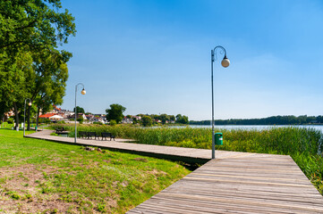 Park in Zlotow, Greater Poland Voivodeship, Poland