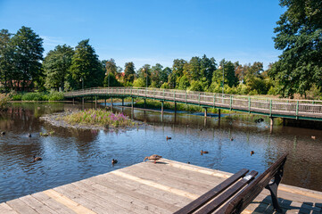 Zlotowskie lake in Zlotow, Greater Poland Voivodeship, Poland