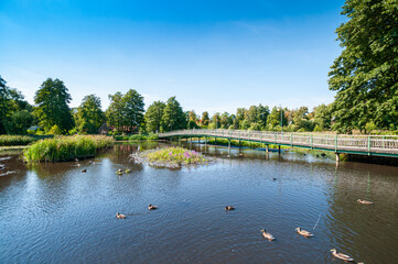 Zlotowskie lake in Zlotow, Greater Poland Voivodeship, Poland