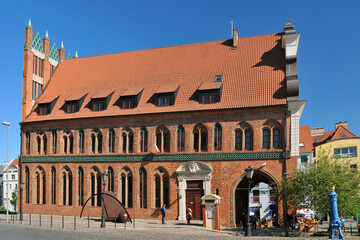 Town hall in Szczecin, West Pomeranian Voivodeship, Poland