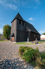 Church of Saint Apostles Szymon and Judy Tadeusz in Kosieczyn, Lubusz Voivodeship, Poland	