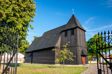 Church of Saint Apostles Szymon and Judy Tadeusz in Kosieczyn, Lubusz Voivodeship, Poland