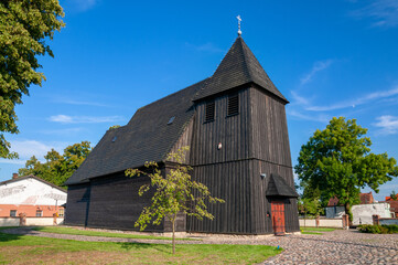 Church of Saint Apostles Szymon and Judy Tadeusz in Kosieczyn, Lubusz Voivodeship, Poland