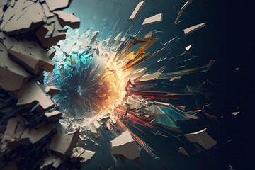 Bursting with Energy: Capturing the Power of an Explosion. Generative AI