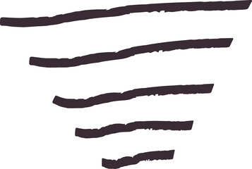 Abstract line doodle