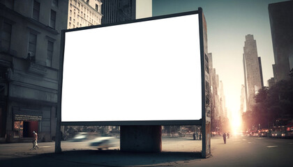 Fototapeta premium billboard, billboard mockup, city, billboard mockup city.