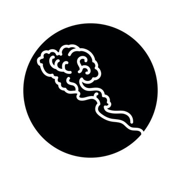 recommend clip art: Cloud black line icon. Chinese art.