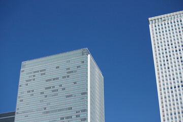 名古屋の高層ビルの風景