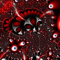 Fractal complex color - Mandelbrot set detail, digital artwork for creative graphic design
