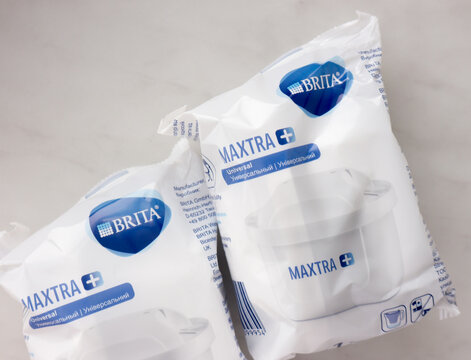 Brita Universal water filter cartridge.