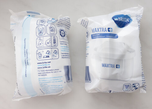 Brita Universal water filter cartridge.