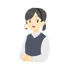 テレフォンオペレーターシリーズ05（スマイル）