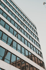 Obraz premium modern office building with sky