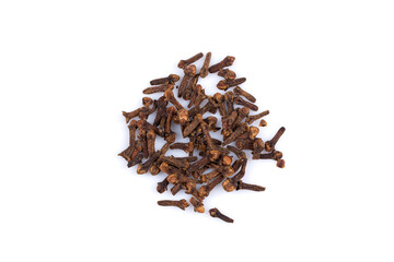 Cloves isolated on white background