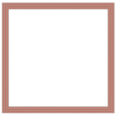 red brown vector frame isolated new