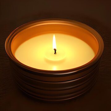 candle in the dark