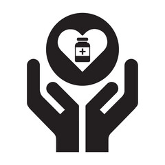 Vaccine, immunity icon