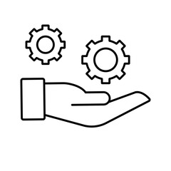 Plan sheet vector icon easily modify

