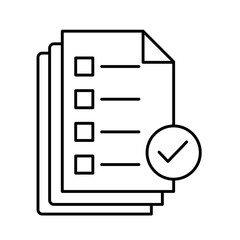 Clipboard vector icon easily modify

