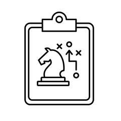 Plan sheet vector icon easily modify

