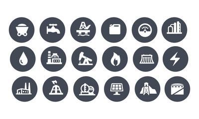 Industry Icons vector design