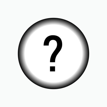 Question Mark Icon - Vector, Sign and Symbol for Design, Presentation, Website or Apps Elements.