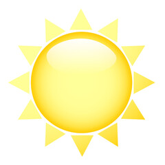 the sun is shinning in the picture