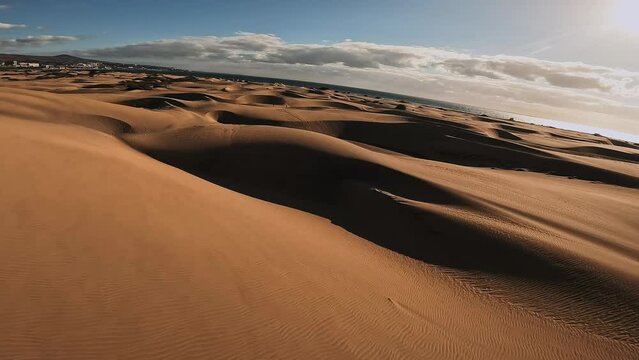 Empty Quarter Desert Dunes at Liwa, Abu Dhabi, United Arab Emirates