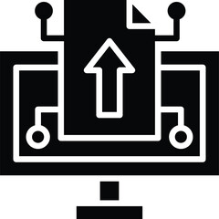 File sharing Vector Icon Design Illustration