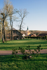 landscapes in the countryside of Sula in Belarus