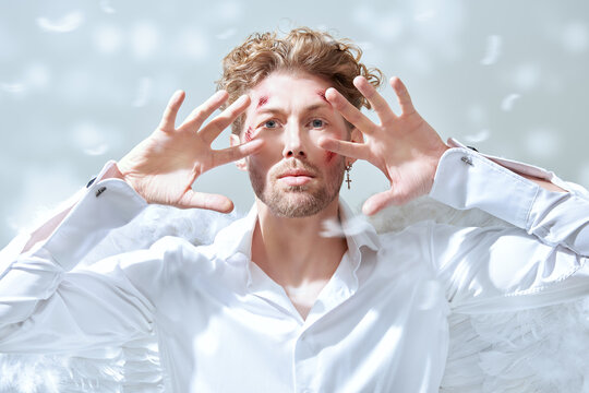 romantic angel of love