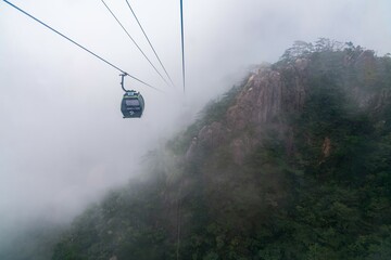 Anhui huangshan mountain scenery