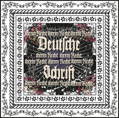 Seamless pattern. Beautiful blooming realistic isolated flowers. Vintage background fabric wildflowers. Wallpaper baroque. Drawing engraving sketch Vector victorian style illustration