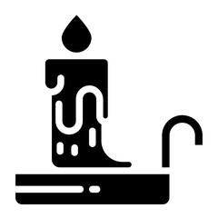 candle glyph 