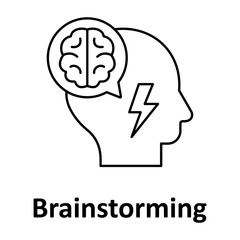 Thunderstorm vector icon easily modify

