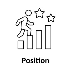 Position vector icon easily modify

