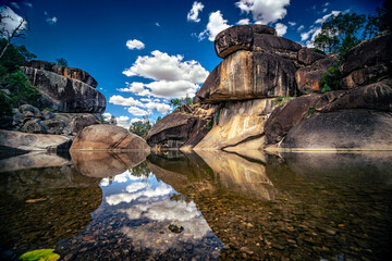 Cranky Rock Nature Reserve in Warialda, NSW, Australia