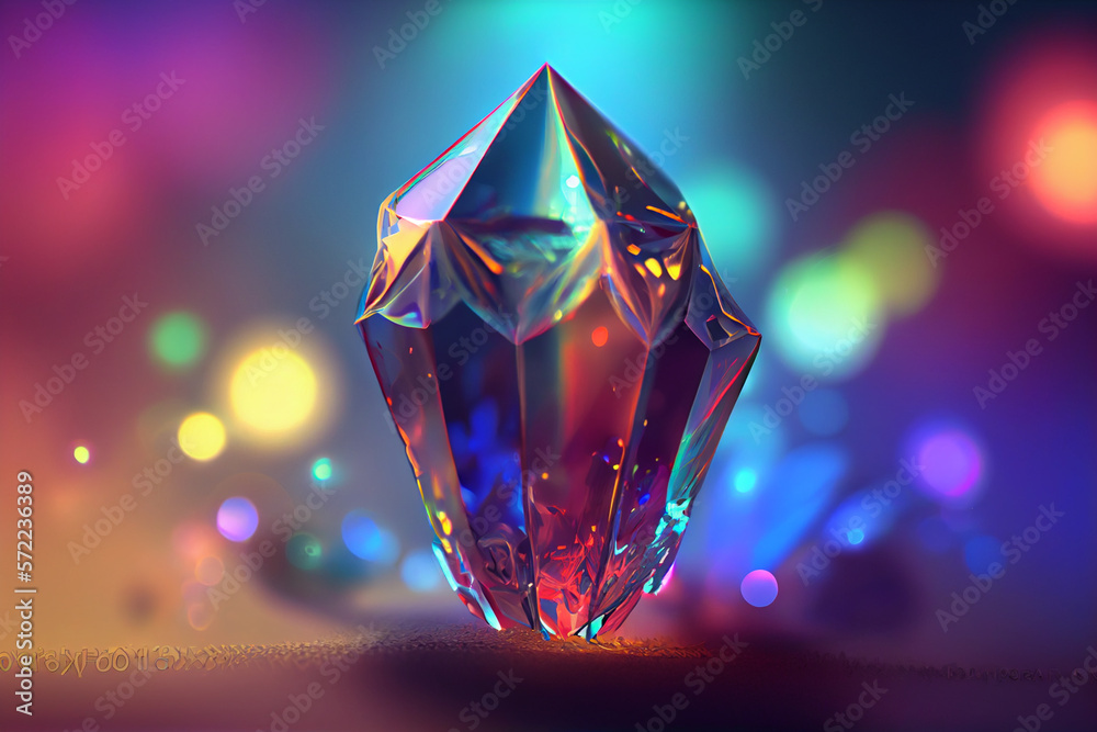 Aufkleber beautiful abstract bright bokeh background