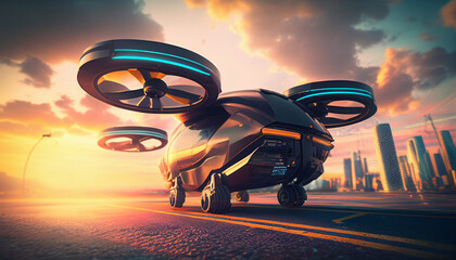 Future drone for people