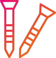 Nails Vector Icon Design Illustration