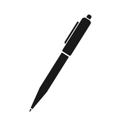 writing pen, black web silhouette