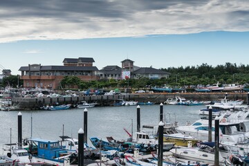 Taiwan's new north city freshwater fisherman's wharf